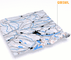 3d view of Gibswil