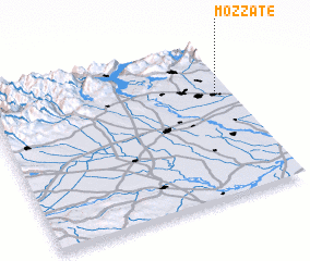 3d view of Mozzate