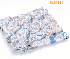 3d view of Al Sasso