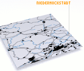 3d view of Nieder Mockstadt