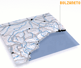 3d view of Bolzaneto