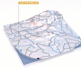 3d view of Akadagoda