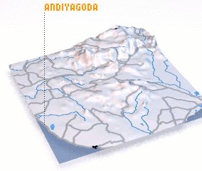 3d view of Andiyagoda