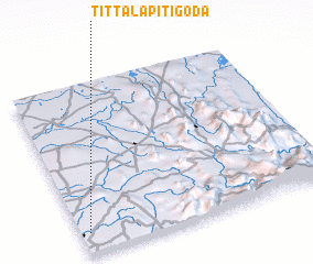 3d view of Tittalapitigoda