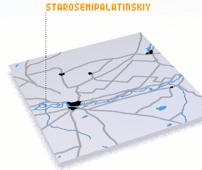 3d view of Staro-Semipalatinskiy