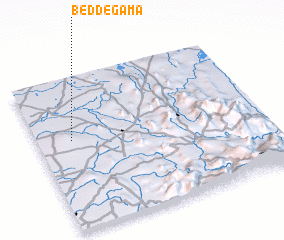 3d view of Beddegama