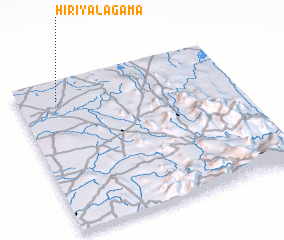 3d view of Hiriyalagama