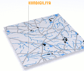 3d view of Kondigiliya