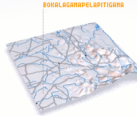 3d view of Bokalagama Pelapitigama