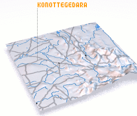 3d view of Konottegedara