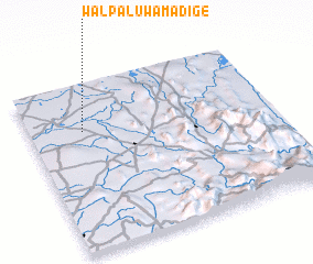 3d view of Walpaluwa Madige