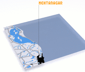 3d view of Mehtanagar