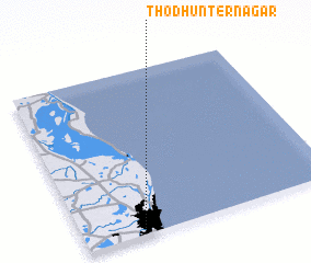 3d view of Thodhunter Nagar