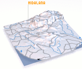 3d view of Midalana