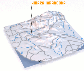 3d view of Wiharakarangoda