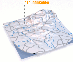 3d view of Asamanakanda