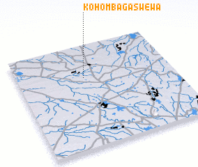 3d view of Kohombagaswewa