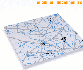 3d view of Alaikkalluppoddakulam