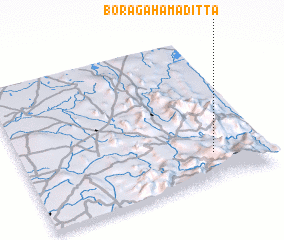 3d view of Boragahamaditta