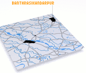 3d view of Banthra Sikandarpur