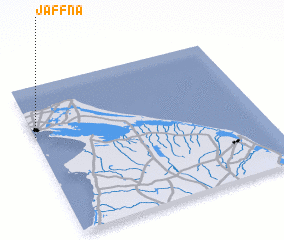 3d view of Jaffna