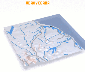3d view of Uda Oyegama