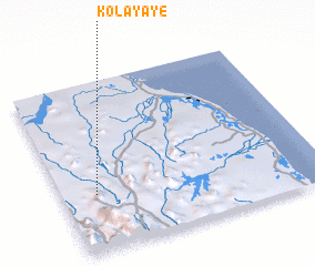 3d view of Kolayaye