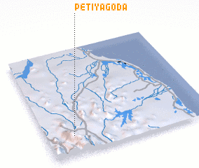 3d view of Petiyagoda