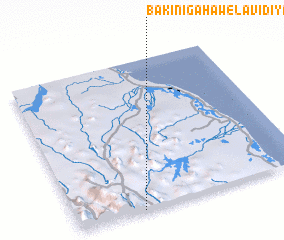 3d view of Bakinigahawela Vidiya