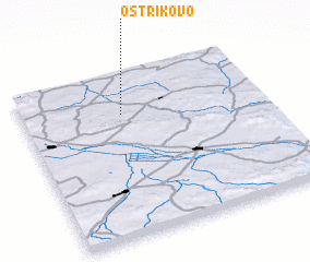 3d view of Ostrikovo