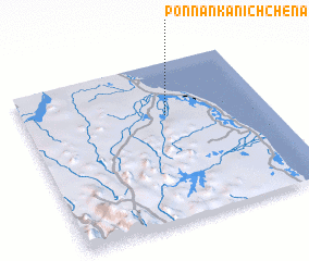 3d view of Ponnankanichchenai