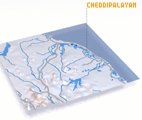 3d view of Cheddipalayam