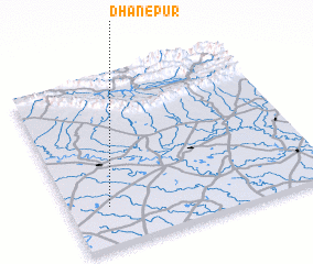 3d view of Dhānepur