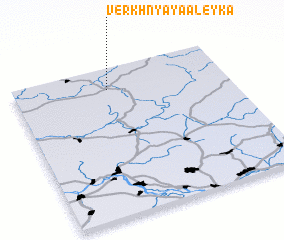 3d view of Verkhnyaya Aleyka