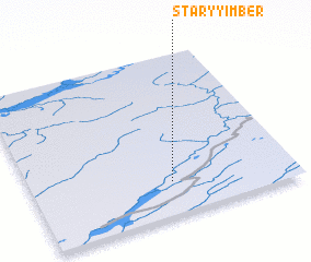 3d view of Staryy Imber