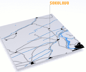 3d view of Sokolovo