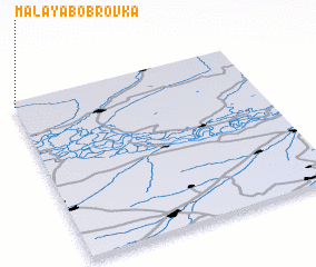 3d view of Malaya Bobrovka