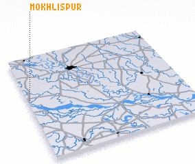 3d view of Mokhlispur