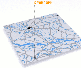 3d view of Āzamgarh