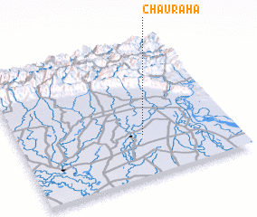 3d view of Chaurāha