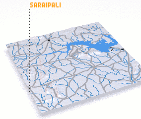3d view of Saraipāli