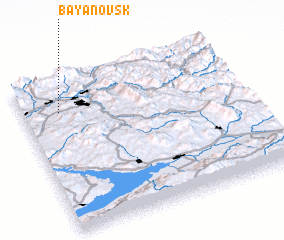 3d view of Bayanovsk