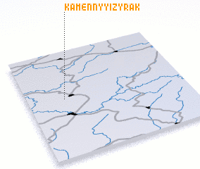 3d view of Kamennyy Izyrak