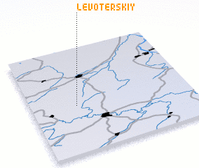 3d view of Levo-Terskiy