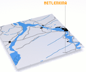 3d view of Metlënkina