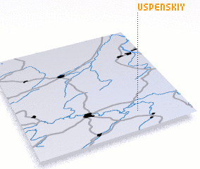 3d view of Uspenskiy