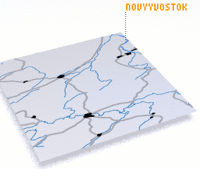 3d view of Novyy Vostok