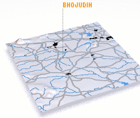 3d view of Bhojudih