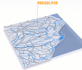 3d view of Mangalpur