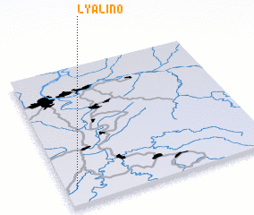 3d view of Lyalino